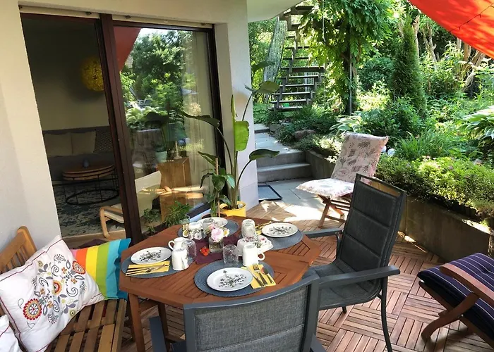 Souterrainwohnung Mit Grossem Garten Und Sauna Daire *